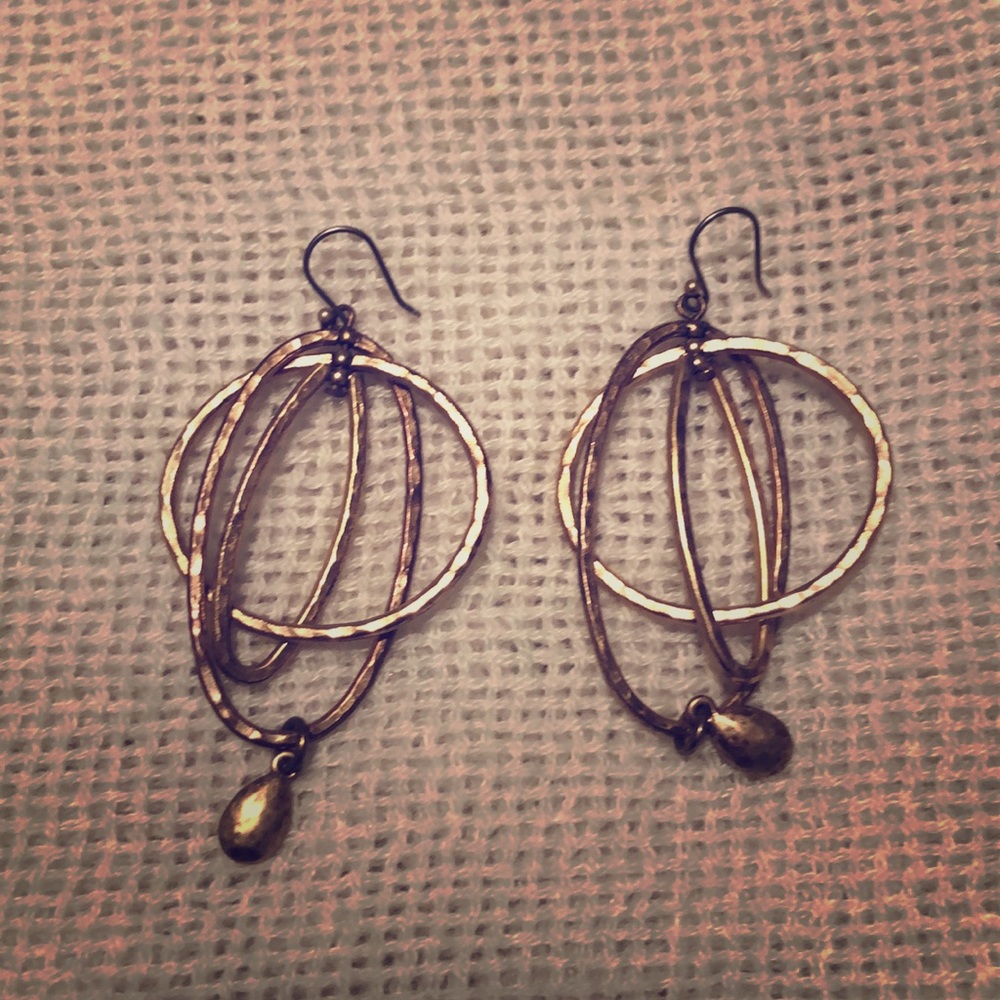 Lucky copper Earrings